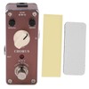 Chorus Effect Metal Guitar Monoblock Effector Pedal with LED Indicator
