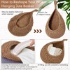 Teardrop Hanging Baskets , Onion Basket Coat Bohemian Storage Fruit
