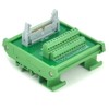 DIN Rail Mount Flat Ribbon Cable 0.1" FRC Connector Interface
