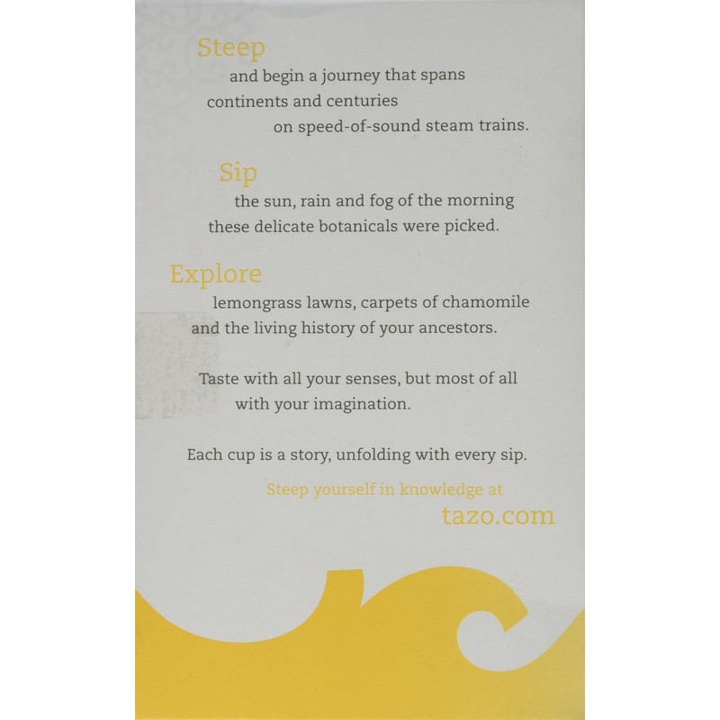 Tazo Herbal Infusion Tea-Calm Chamomile (Decaf), 20 Filter Bags