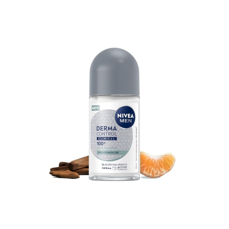 NIVEA MEN ROLL-ON DERMA CONTROL CLINICA 50ML