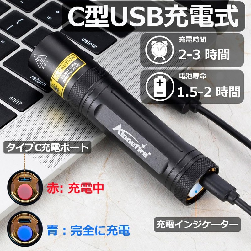 Alonefire SV77 365nm UV Black Light