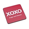 Red XOXO - Hugs And Kisses Coaster