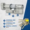 UAP Thumb Turn Euro Cylinder Lock - 3* Kitemarked Euro