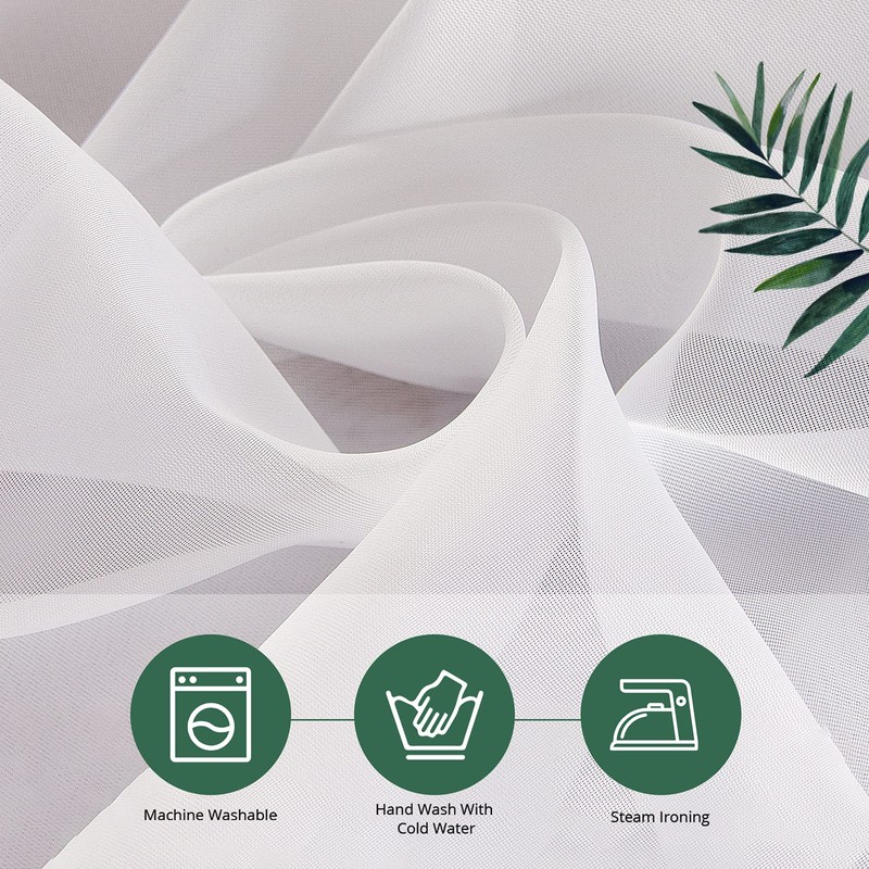 SIMPVALE 1 x Roman Blind Curtain - Embroidery Roman Blind