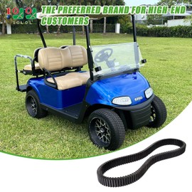 10L0L Golf Cart Clutch Drive Belt 606136 for EZGO Gas RXV TXT Workhouse ST 2008-2011 & Other Models with 13hp 400cc Kawasaki Engine