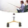Black Power Fishing Reel Handle Grip Carbon Fiber Fishing Reel