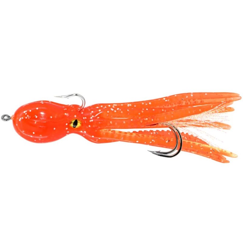 6Pcs Octopus Swimbait Soft Fishing Lure with Hook Squid Jigs
