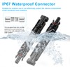 MECCANIXITY 2 Pcs Solar Fuse Holder 30A 1000V Waterproof PV