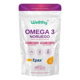 Wellthy Omega Noruego Epax 180caps