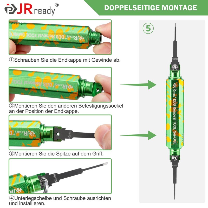 JRready ST5352-02 Release Tool, Upgraded Terminal Removal Tool with 1
