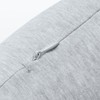 MUJI OHG70A3S Fitted Neck Cushion, Gray, Approx. 6.3 x 25.2