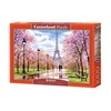 Castorland C-104369-2 Romantic Walk in Paris Jigsaw Puzzle, 1000 Pieces,