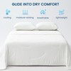 HOMTEC Cooling Comforter King Size, Summer Cooling Blanket for Hot