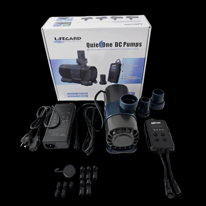 Lifegard 24v DC Variable Speed Pump for Aquarium Hydroponics Submersible