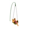 TG,LLC Treasure Gurus Miniature Leaf Tree Swing Fairy Girl Figurine