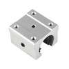 CNCMANS 1x SBR16UU 16 mm Aluminium Open Linear Bearing, Sliding