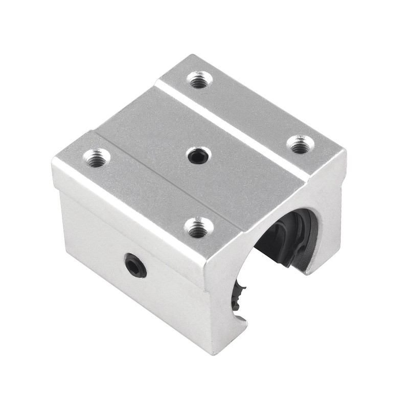 CNCMANS 1x SBR16UU 16 mm Aluminium Open Linear Bearing, Sliding