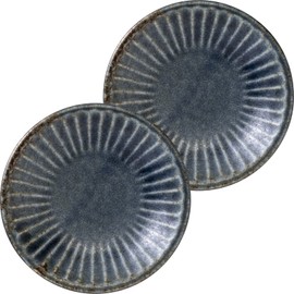 Mino Pottery Mino Ware Tetote 95 Dishes, Konzu, Set of 2
