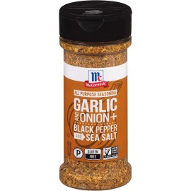 McCormick Garlic And Onion, Black Pepper And Sea Salt All Purpose Seasoning, Oz