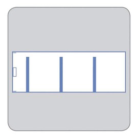 Medline Full-Size C-Arm Surgical Drapes with 2 Elastic Bands, Clear Poly Film, 41 Inches x 74 Inches, Case of 20 Each