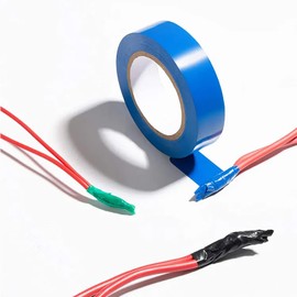 Zoolfix Electrical Tape Multicolor 6 Pack 3/4 in x 33ft, Voltage Level 600V Dust-Proof, Adhesive for General Home Vehicle Auto Car Power Circuit Wiring