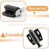 Kyuionty 2 Pack Cabinet Magnetic Touch Latch, Push to Open