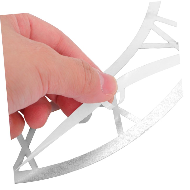 ORFOFE Roman Numerals Design for Living Room Hotel Entryway Decoration