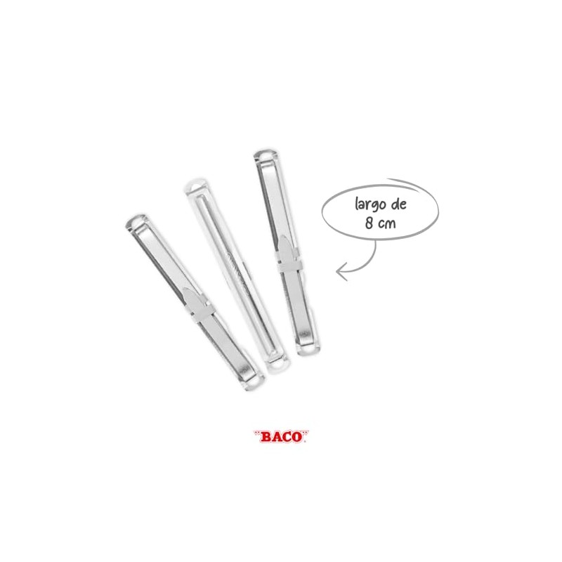 Baco | Broche Metálico Baco para Archivar Documentos - Caja