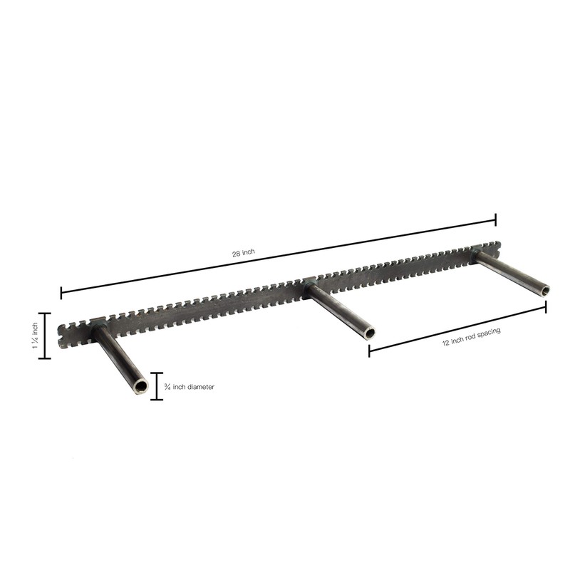 Heavy Duty Floating Shelf Bracket - 1 1/4 backplate -