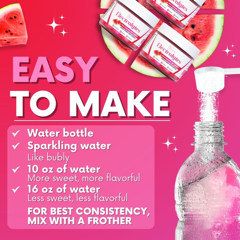 My Adventure to Fit Zero Sugar - Watermelon Candy Electrolytes