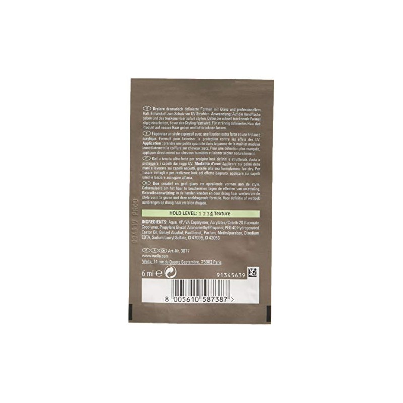 Wella EIMI Sachet Sculpt Force Flubber Gel 6 ml