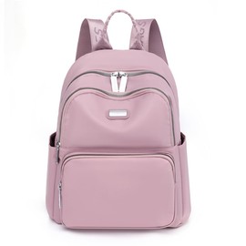 JIANLINST Women's Backpacks Purse Waterproof Multi-Pocket Casual Daypacks Shoulder Bag for Ladies Girls Taro purple