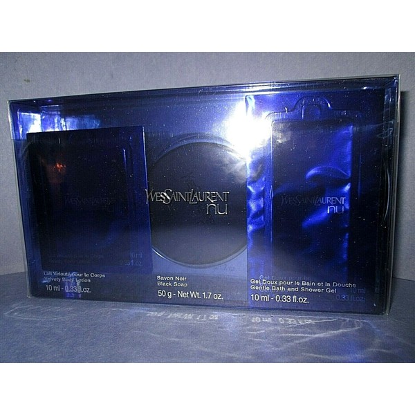 Yves Saint Laurent NU YSL Perfume Soap Velvety Lotion &