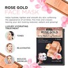 Rose Gold Luxury Hydrating Facial Mask- Hydrating & Firming -
