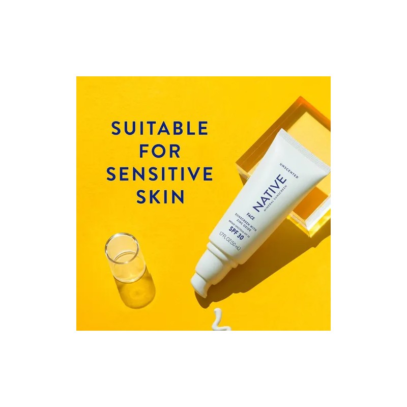 Protector Solar Native Spf 30, Óxido De Zinc, Probado Por