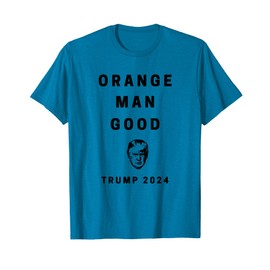 Funny Trump 2024 Orange Man Good T-Shirt