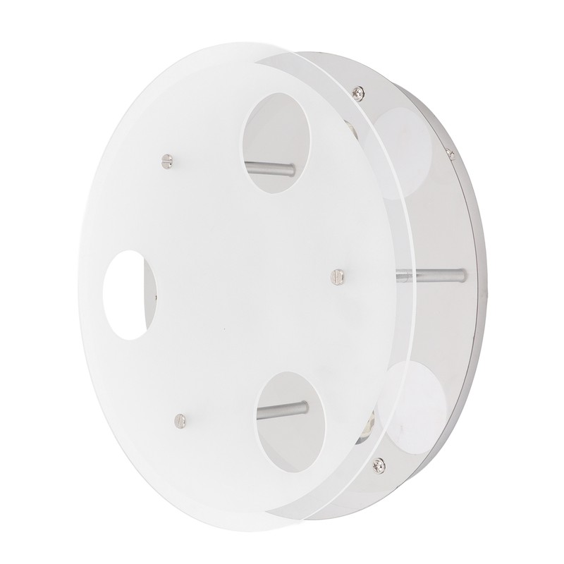 Ceiling Light Modern GU10 Bulb Socket Round Flush Mount Ceiling
