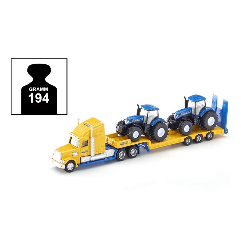 ziku (Siku) Truck with New Holland Tracks 1/87 sk1805 