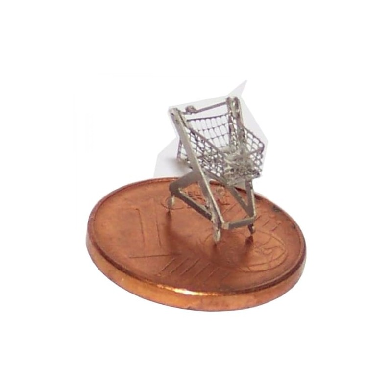 modellbahn-exklusiv Shopping Trolley, Kit for 14 Pieces, Gauge N, 1:160