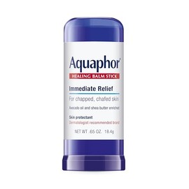 Aquaphor - Bálsamo curativo en barra, protector de piel con aceite de aguacate y manteca de karité, barra de 0.65 oz                                  