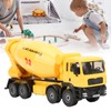 1:50 Concrete Mixer Truck Model Simulation Alloy Engineering Transport Vehicle