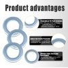 10-Pack Spindle Washer 532187690 for Husqvarna, Craftsman, Poulan 42"-54" Decks