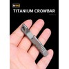 ainhue A23 Mini Pry Bar Bottle Opener, TC4 Titanium Prism