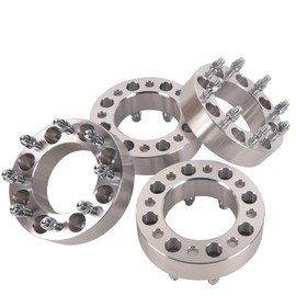 TOPAZ 2" Wheel Spacers, 8x170 Hubcentric Wheel Spacers Thread Pitch M14x1.5 Hub Bore 125mm Wheel Adapters Spacers for Ford F250 F350 Super Duty Excursion (Pack of 4)