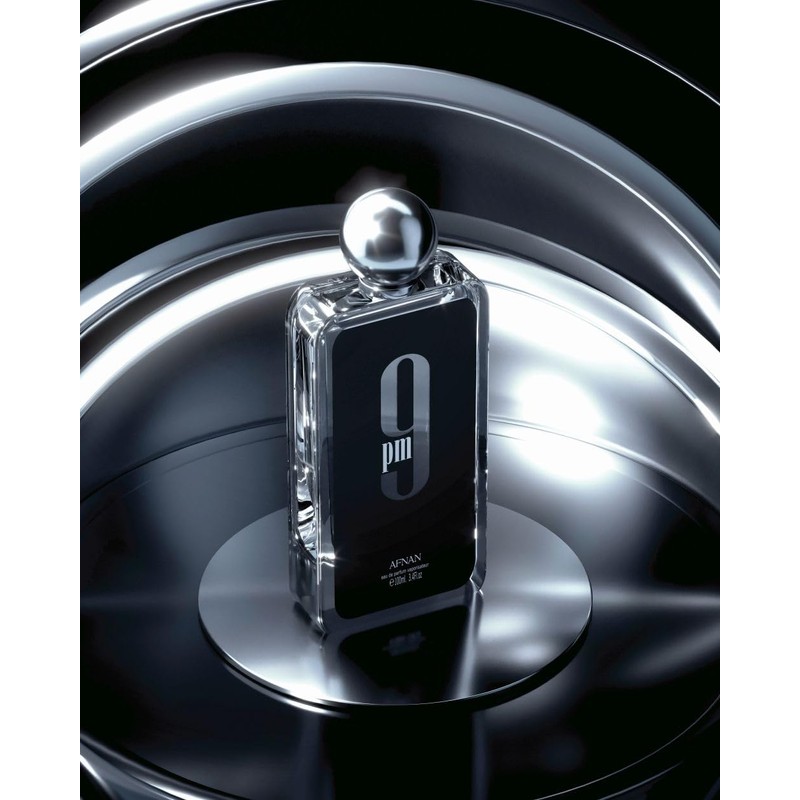 Afnan 9 PM For Men Eau De Parfum, 3.4 Fl.