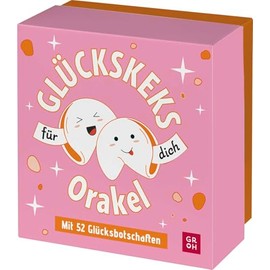 Glückskeks-Orakel: 52 Glücksbotschaften für dich | Hochwertige Box mit 52 gefalteten Glückslosen – das ideale Geschenk zum Geburtstag oder für das neue Jahr