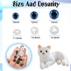 TOAOB Pack of 50 Safety Eyes Doll Eyes Teddy Eyes