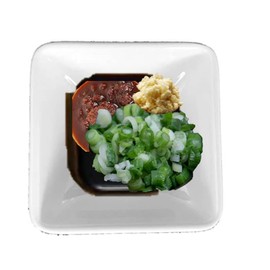 Lucky Star Melamine Square Sushi Spices Sauce Dressing Side Dish Bowl, White, 2-7/8” (Capacity: 2.5 oz), 96-pcs per case (8 dozen)