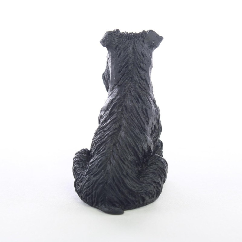 Conversation Concepts Schnauzer Black W/Uncropped Ears Tiny One Figurine